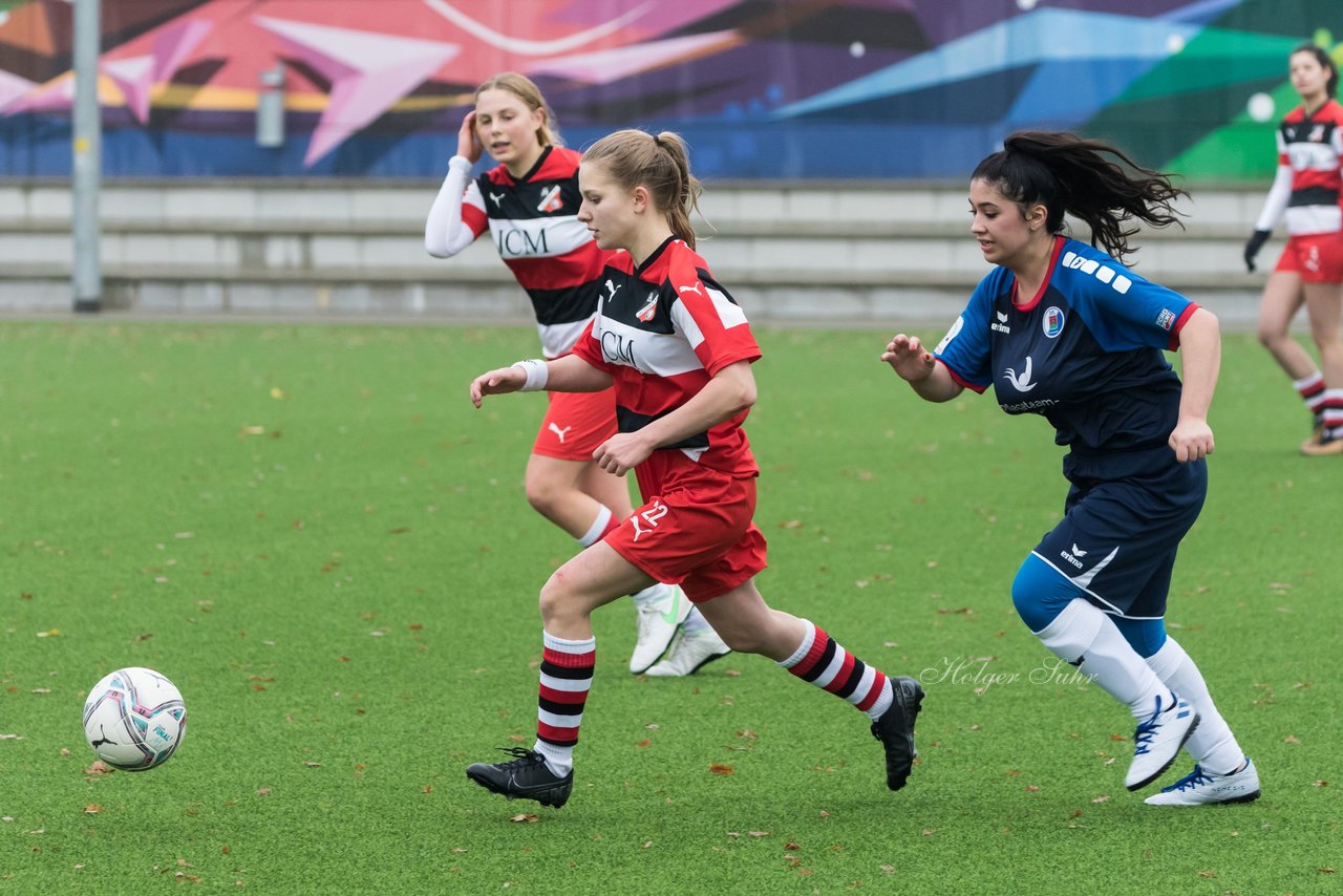 Bild 327 - wBJ Altona 93 - VfL Pinneberg : Ergbnis: 2:1